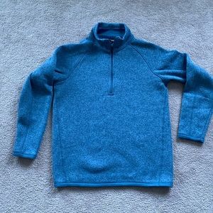 Sunice ladies blue fleeced sweater. Blue size medium in excellent condition